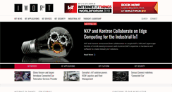 Desktop Screenshot of internetofthingsworld.com